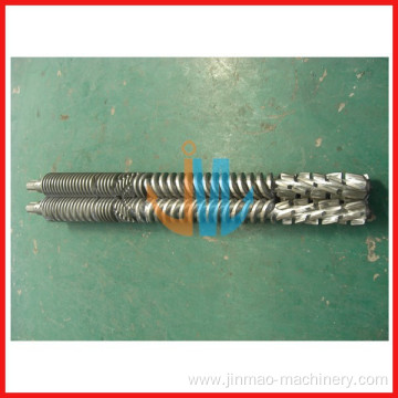 Extruder conical twin screw barrel/conical double screw and barrel/pvc screw and barrel